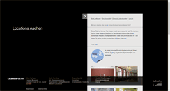 Desktop Screenshot of locations-aachen.de